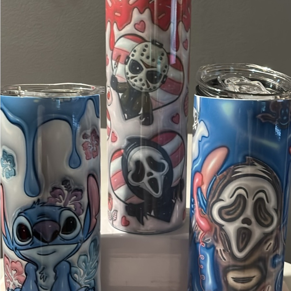 Character-Themed Tumbler Set